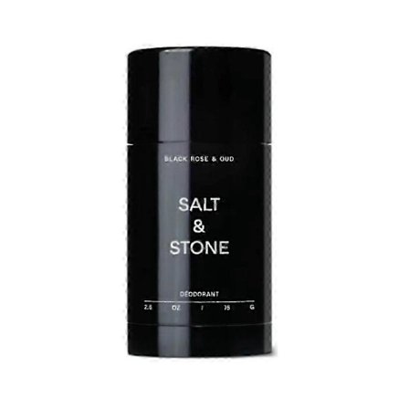 Högkvalitativ Saltsten Unisex Extra Stark Deodorant med Svart Ros Oud Doft, Idealisk för Långvarig Fräschör 26s