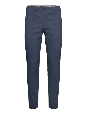 Aop Superflex Chino Pants Navy Lindbergh