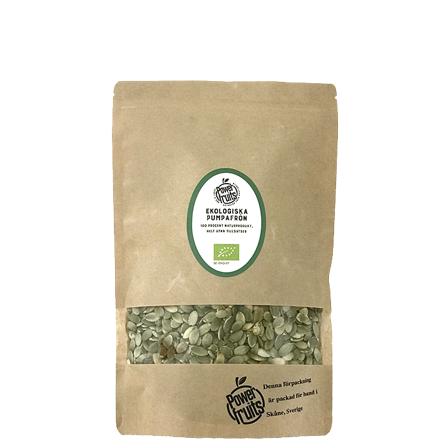 Powerfruits Ekologiska Pumpafrön 500 g
