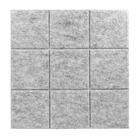 Anslagstavla i filt grå