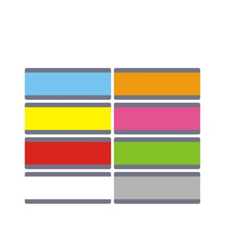 8 stk Bokmerkeveiledningskort Veiledet lesing Bar C C