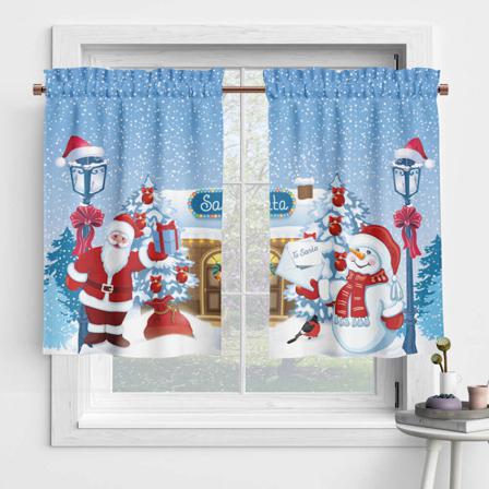 Jul 1/2 St Dekor Stång Fickdraperier Valance Kort Panel