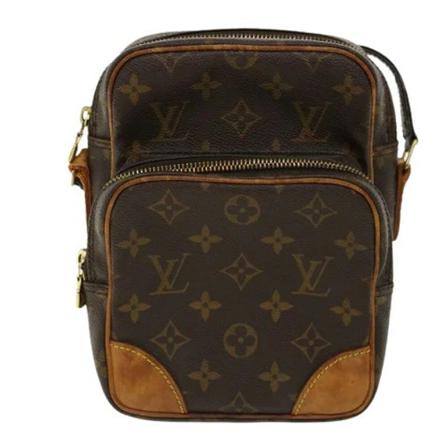 Louis Vuitton Vintage, Pre-owned Canvas louis-vuitton-bags Bruin, Dames, Maat:ONE Size