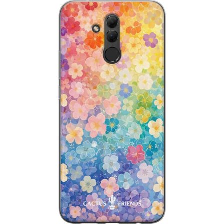 Kompatibelt Mobildeksel til Huawei Huawei Mate 20 lite Cactus and Friends – RainbowBloom
