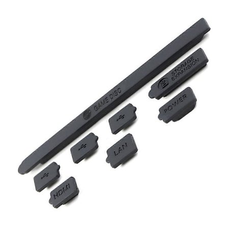 Silikon Dammskyddssats, USB-gränssnitt Dammskydd Dammskyddsplugg för Xbox Series Spelkonsol