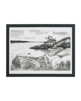 Stickpackung Bild Am Meer