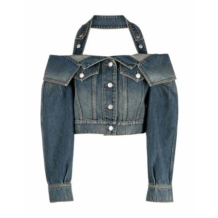 Alexander McQueen Blouses , Blauw , Dames , Maat: 2XS