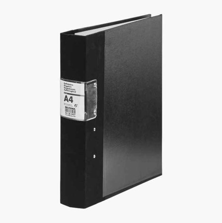 Gaffelpärm A4 6 cm svart