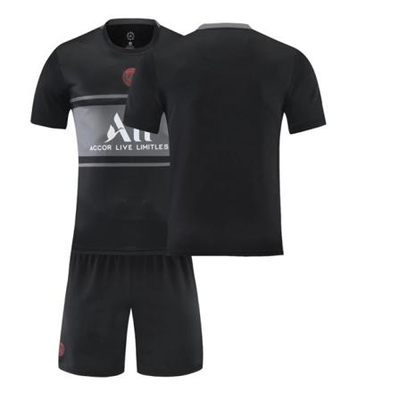 Paris 2 Borta Fotbollströja Set-svart 28