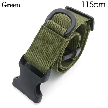 Stridsbälten Tactical Belt GRÖN 115CM