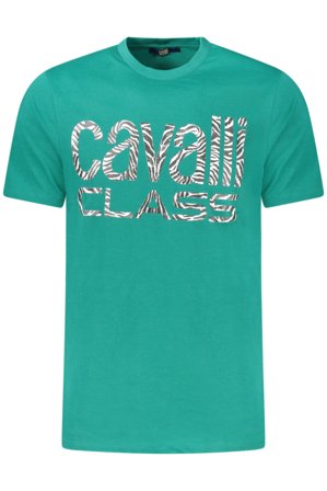 Cavalli Class T-shirt Maniche Corte Uomo Verde