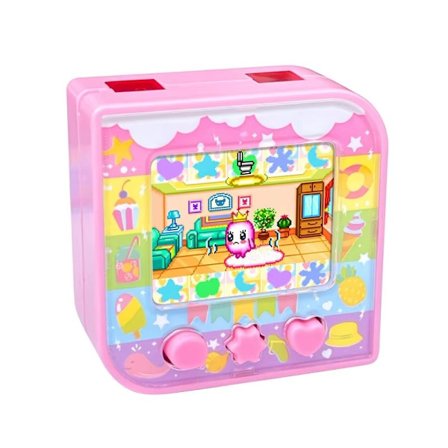 Tamagotchi Original Color Screen Electronic Pet Game Console - Engelsk version, Rolig Pet Development Toy