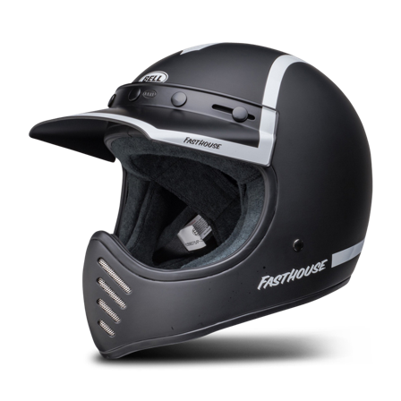 Integralhelm BELL Moto-3 Classic Schwarz/Weiß M