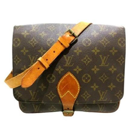Louis Vuitton Vintage Pre-owned Polyester Shoulder Bags Brun, Dame Vintage Tasker, Størrelse: ONE Size