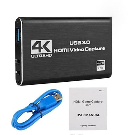 4K HDMI Video Capture Card USB 3.0 4K 1080P 60 Fps