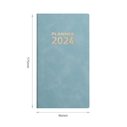 Timeplan Bok Agendabok LYS BLÅ