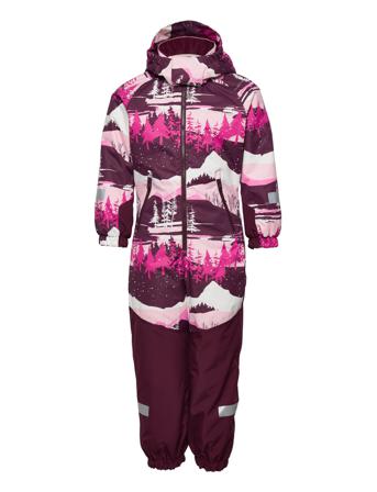 Kids' Winter Snowsuit Kurikka Outerwear Coveralls Snow/ski Coveralls & Sets Multi/mönstrad Reima