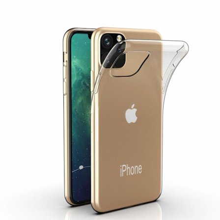 iPhone 11 Pro Max Genomskinligt Mjukt Skal