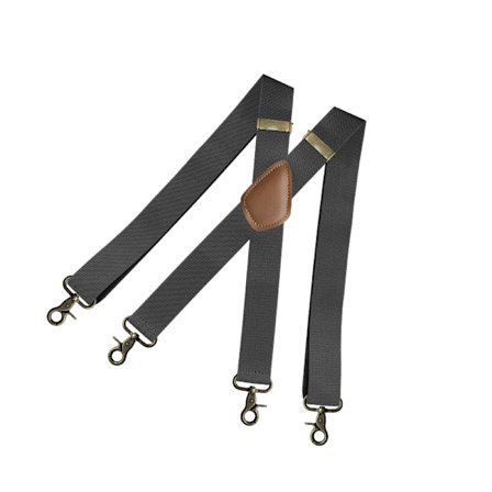 4 Clips X Shape Justerbar Elastisk Suspender