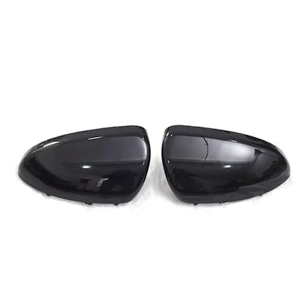 for Chevrolet Cruze 2009-2016 Venstre +Høyre Sidespeildeksel Svart Skall-Perfekt