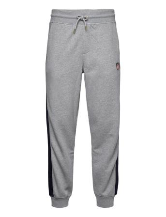 D1. Banner Shield Pants Joggebukser Pysjbukser Grå GANT