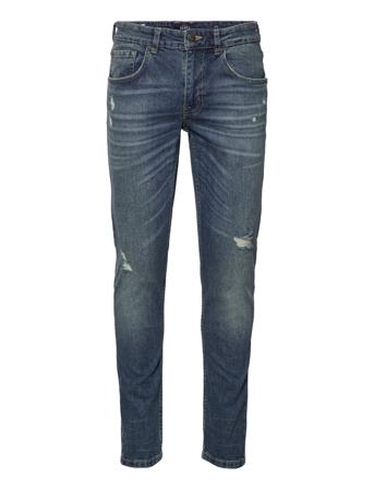 Rrstockholm Destroy Slim Jeans Blå Redefined Rebel