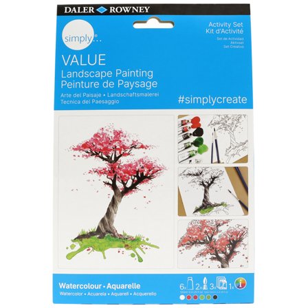 Daler-Rowney Simply Painting landscapes with watercolours step-by-step