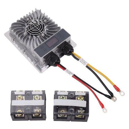 600W Buck MPPT Solar Opladningsregulator 10-30V Justerbar Solpanelregulator med LCD-display