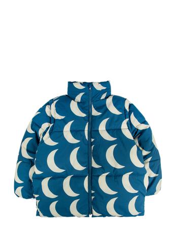Moon Big All Over Padded Jacket Fôret Jakke Navy Bobo Choses
