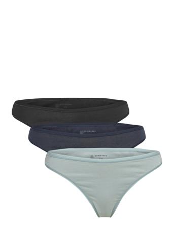 Thong Stringtrosa Underkläder Blå Schiesser