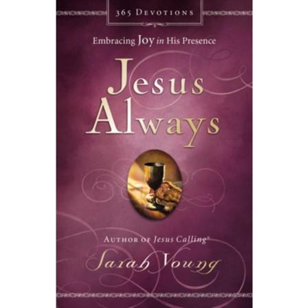 Jesus Always, Padded Hardcover, with Scripture References (inbunden, eng)