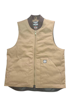 Vest West Coast Choppers Heavy Duty Work Brun L