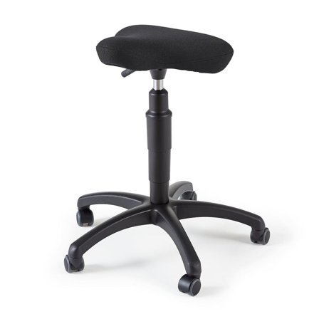 Saddle chair TANJA, black