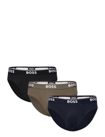 Brief 3P Power Underbukser Y-frontunderbukser Multi/mønstret BOSS*Betinget Tilbud