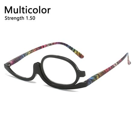 Roterande Sminkläsande Glasögon Vikbara Glasögon MULTICOLOR Multicolo Strength 1.50-Strength 1.50 Multicolor
