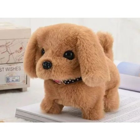 (Pow yeah!) Leketøy Hund Barneleke Valp Musikk Hund Leketøy Gave Plysjleketøy Leketøy Golden Retriever