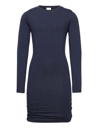 Basic L_S Dress Noos Sustainable Dresses & Skirts Dresses Casual Dresses Long-sleeved Casual Dresses Blå The New