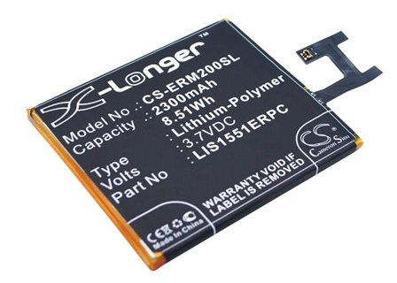 Batteri till SmartPhone, Mobil för Sony Ericsson Xperia M2, Xperia M2 dual m.fl.