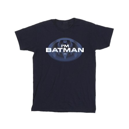 DC Comics The Flash I'm Batman T-shirt S Marinblå