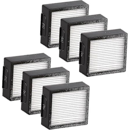(6 stk.) Udskiftnings-Hepa-filter kompatibelt med iRobot Roomba Combo J7+ / Combo J7 Plus Hepa-filter Tilbehørssæt til robotstøvsuger