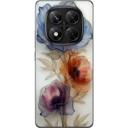 Mobilskal till Xiaomi Redmi Note 14 Pro med Silkesblommor