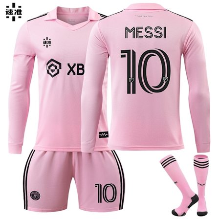 Inter Miami CF Hemmatröja Långärmad Nr 10 Messi