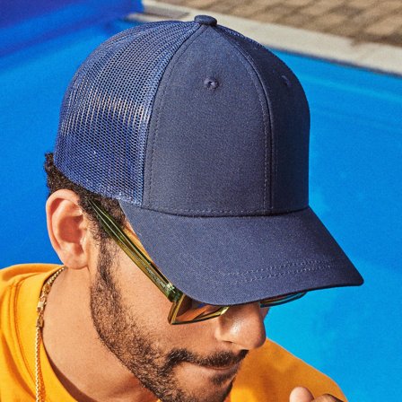 Lacuna | Μπλε Trucker Καπέλο για άνδρες - Ανδρικές Κασκέτες (Caps)
