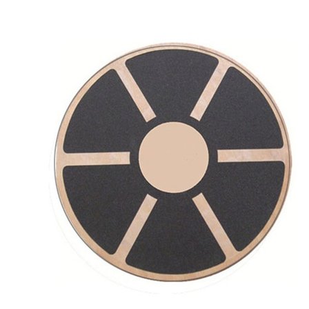 Balancebræt i træ, fitness balanceplade, balance træner til børn, skridsikker balance yoga pedal til voksne