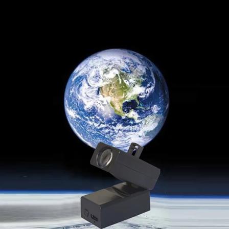 Jord-Måne Projektionslampe Genopladelig Stjerneprojektor Planetprojektor Baggrund Atmosfære Led Natlys Børneværelses Dekoration Earth Light