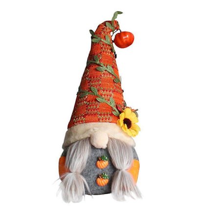1:a Thanksgiving Tomte Docka Prydnad Rudolph Tomte Docka Festival Dekor