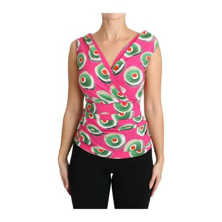 Dolce & Gabbana - Linnen - Rosa - Dam - Storlek: M, Dam, Storlek: M