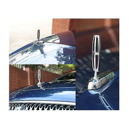 Outeroy Fit For Lincoln 3d Emblem Bil Logotyp Framfordons Huv Ornament Bilkåpa Krom Örn Emblem Biltillbehör (passar Lincol 3d) Boris