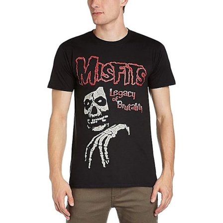 Cinder Block Mäns Misfits Legacy Of Brutality Slim Fit T-shirt