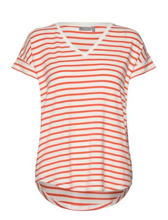 Frfeporsi 1 T-Shirt T-shirts & Tops Short-sleeved Rød Fransa*Betinget Tilbud